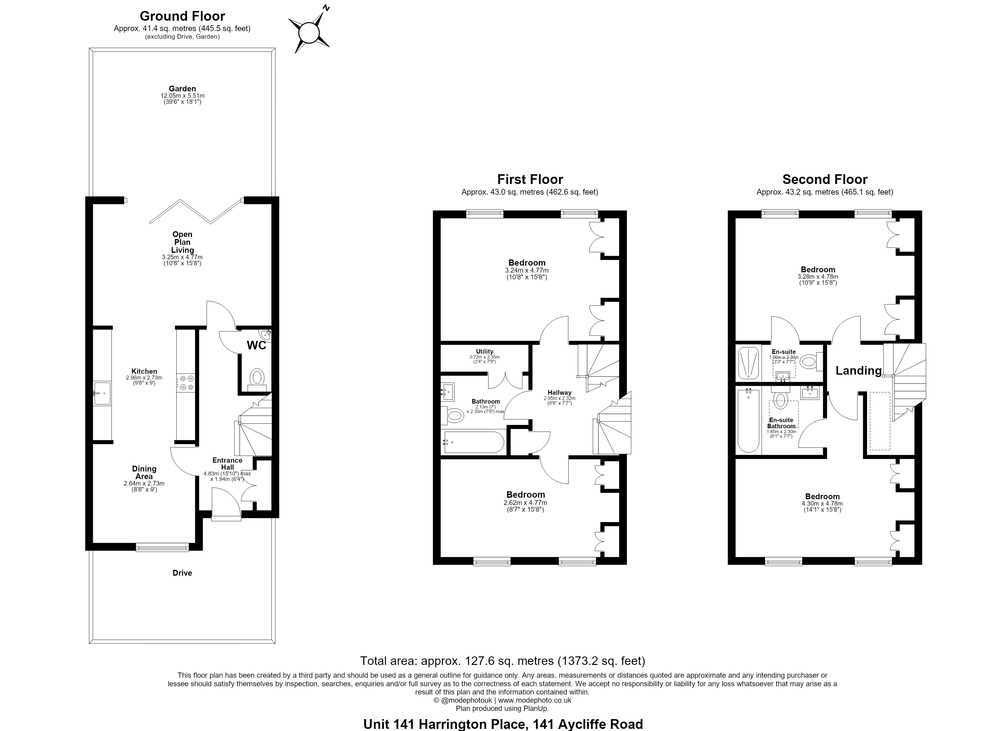 Plot 5 Harrington Place Aycliffe Road, Borehamwood floorplan