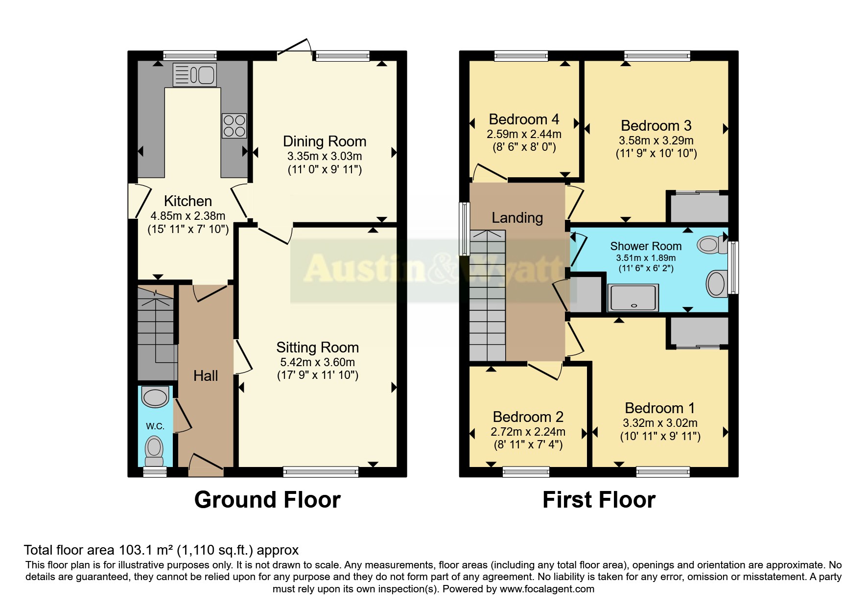 Woodstock,, Tavells Lane, Hampshire floorplan
