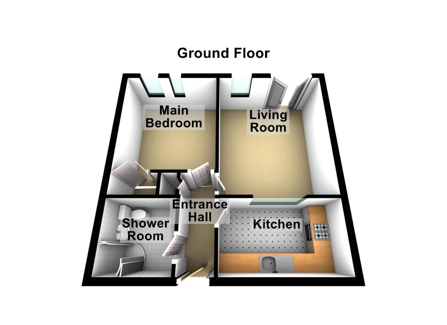 Flat 7, Hambleside Court, Hamble Lane, Hamble floorplan