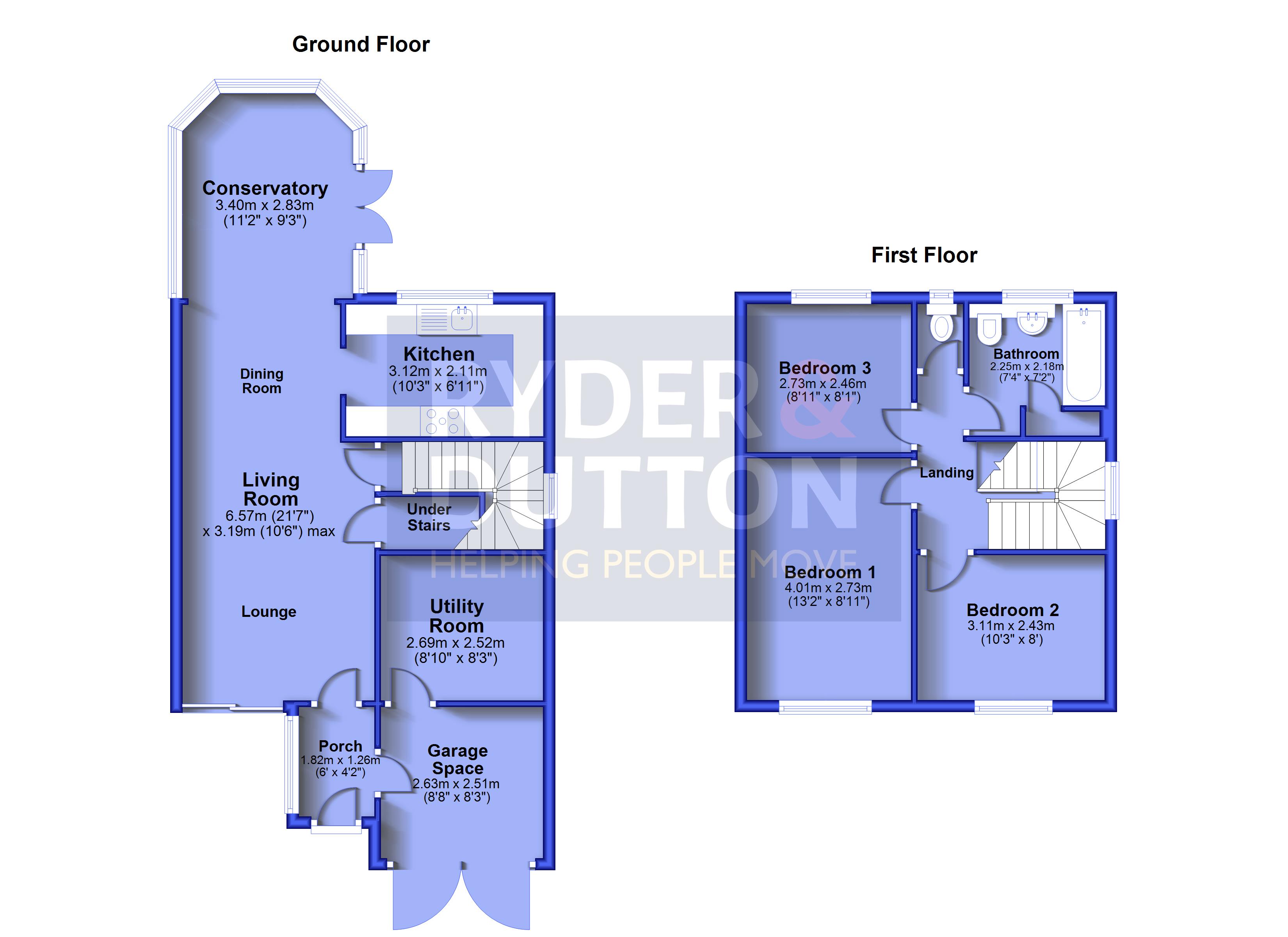 29, Hyacinth Close, Rossendale floorplan