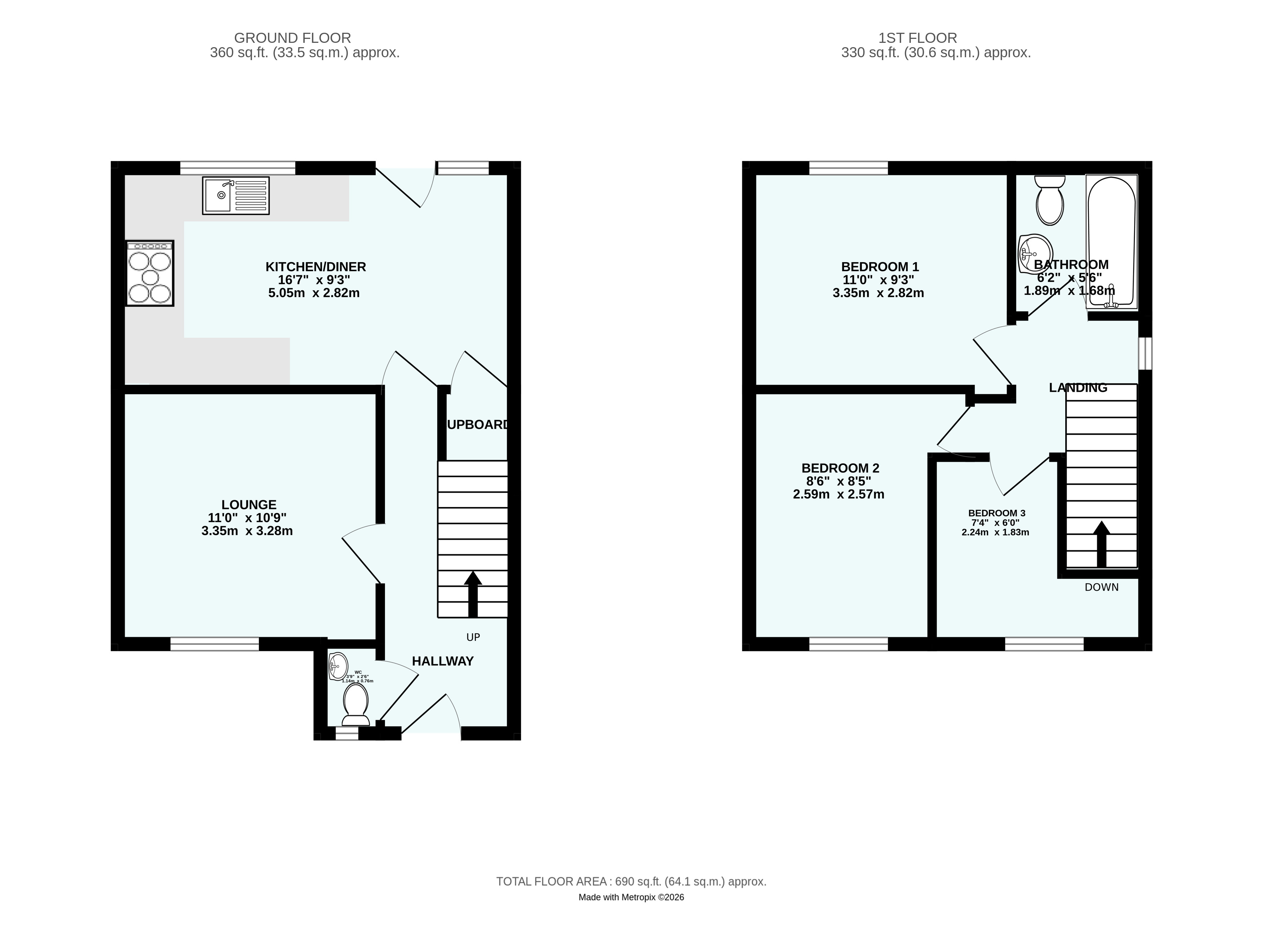 5 Nans Kestenen, Helston Cornwall, Cornwall floorplan
