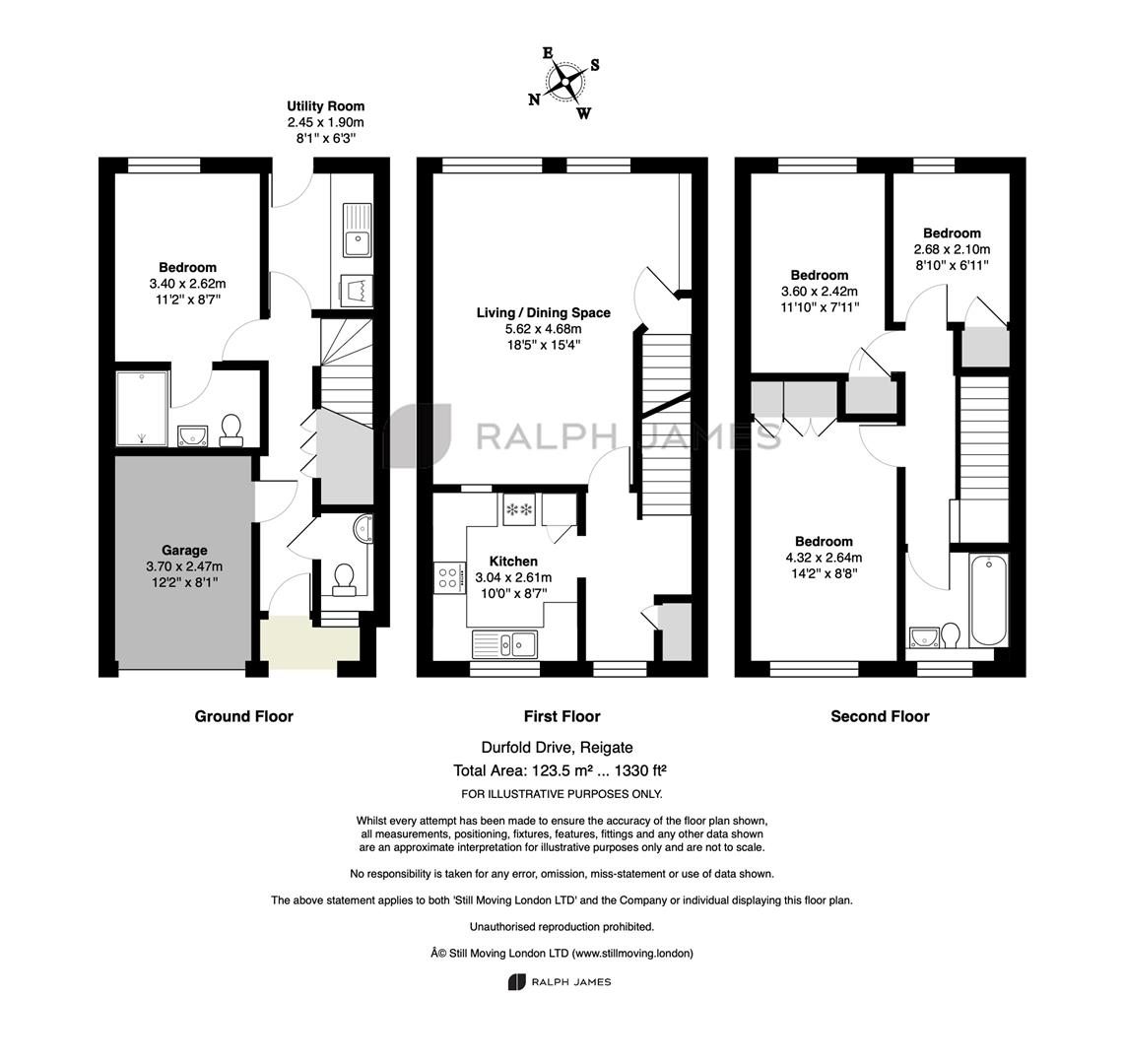 9, Durfold Drive, Reigate floorplan