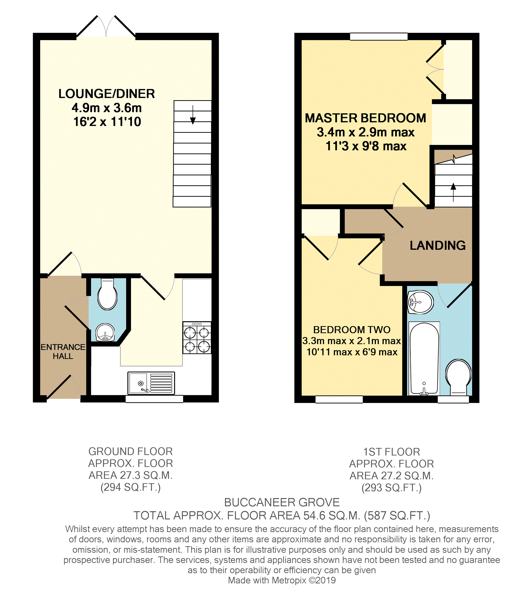 2 Bedrooms Terraced house for sale in Buccaneer Grove, Newport NP10