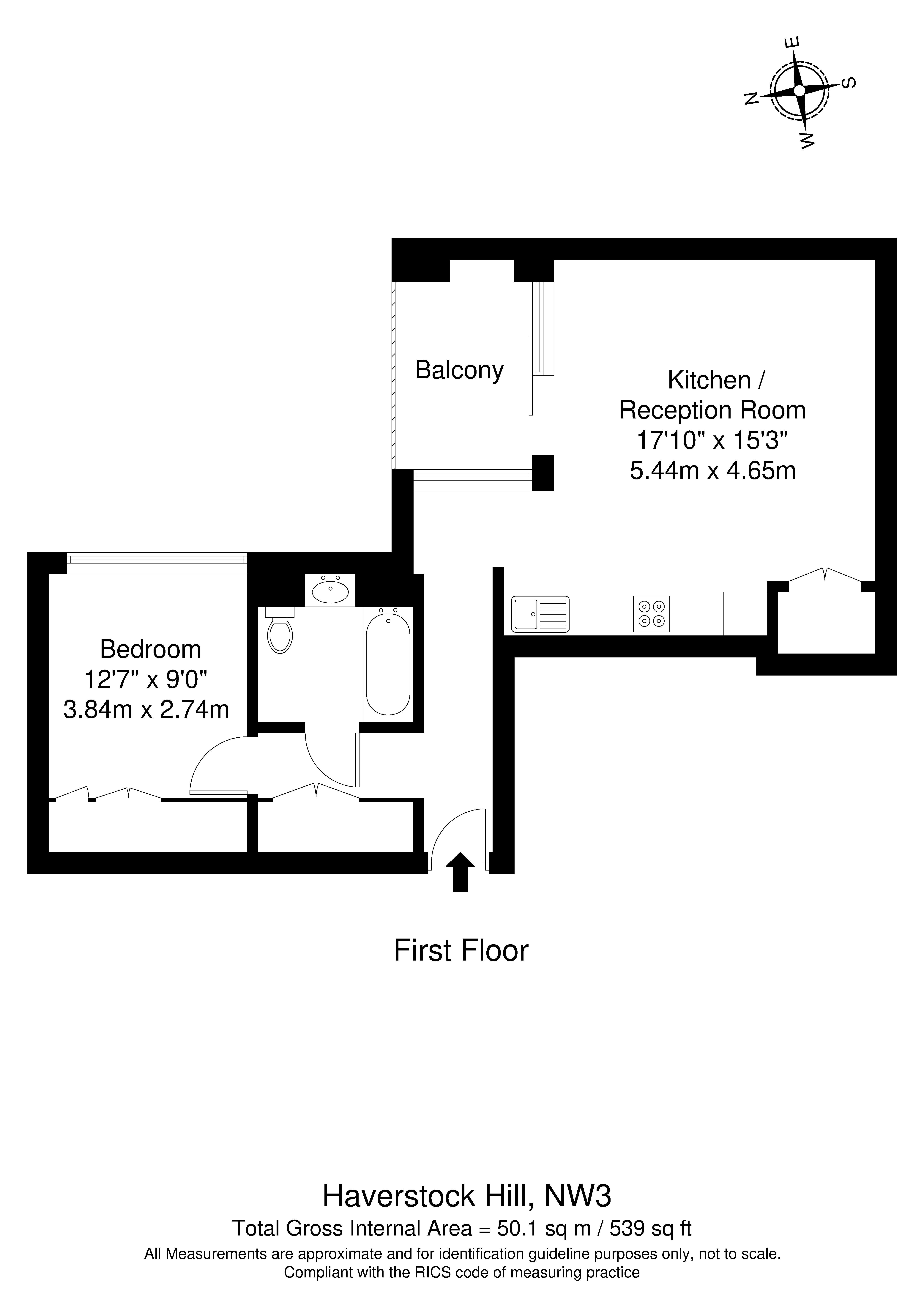 Haverstock Hill, London floorplan