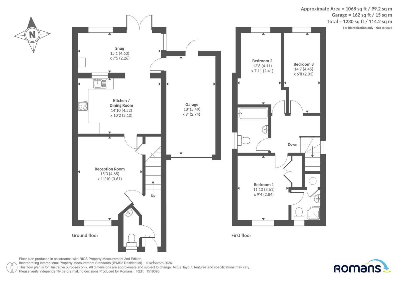 33, Sigerson Road, Wiltshire floorplan