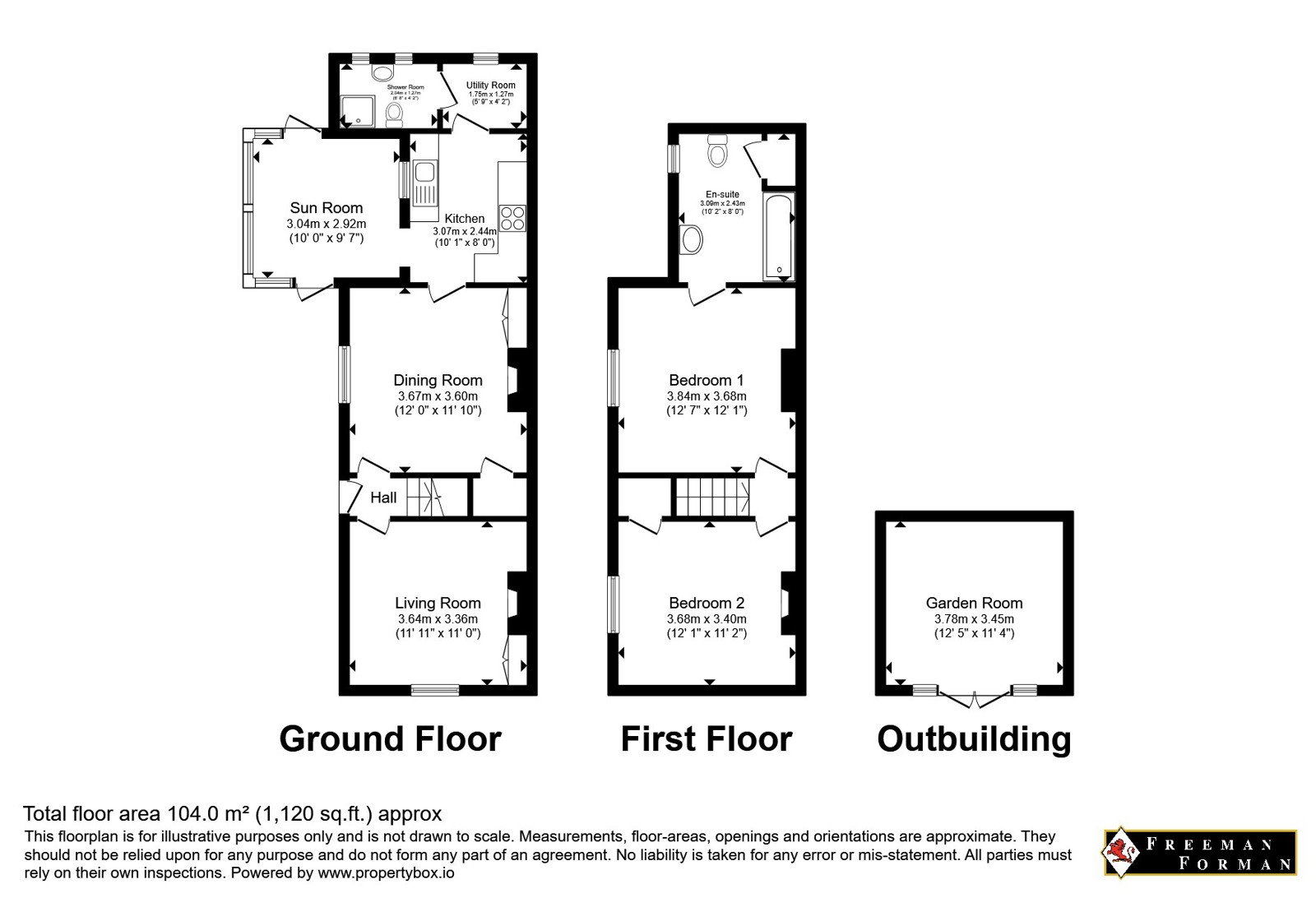 9, Armitage Place, Hawkhurst floorplan