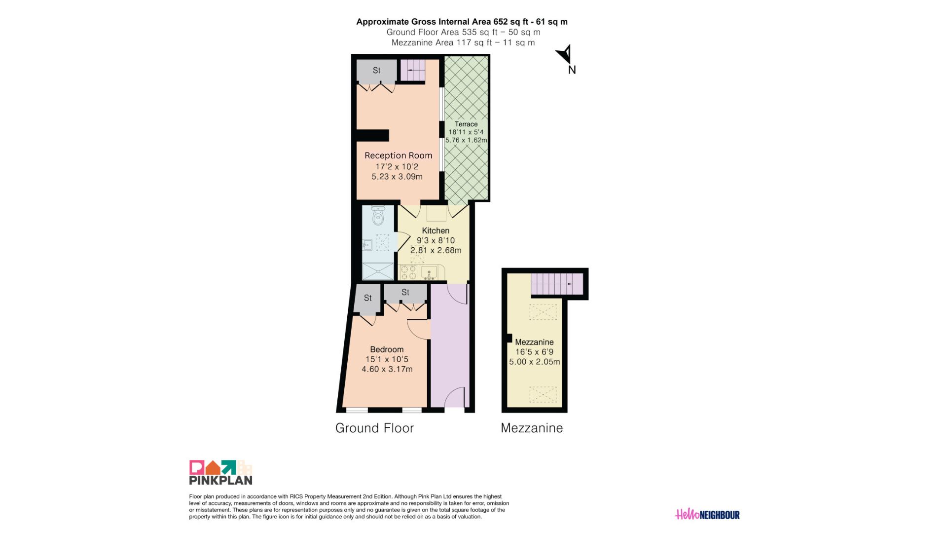 Hereford Road, London floorplan