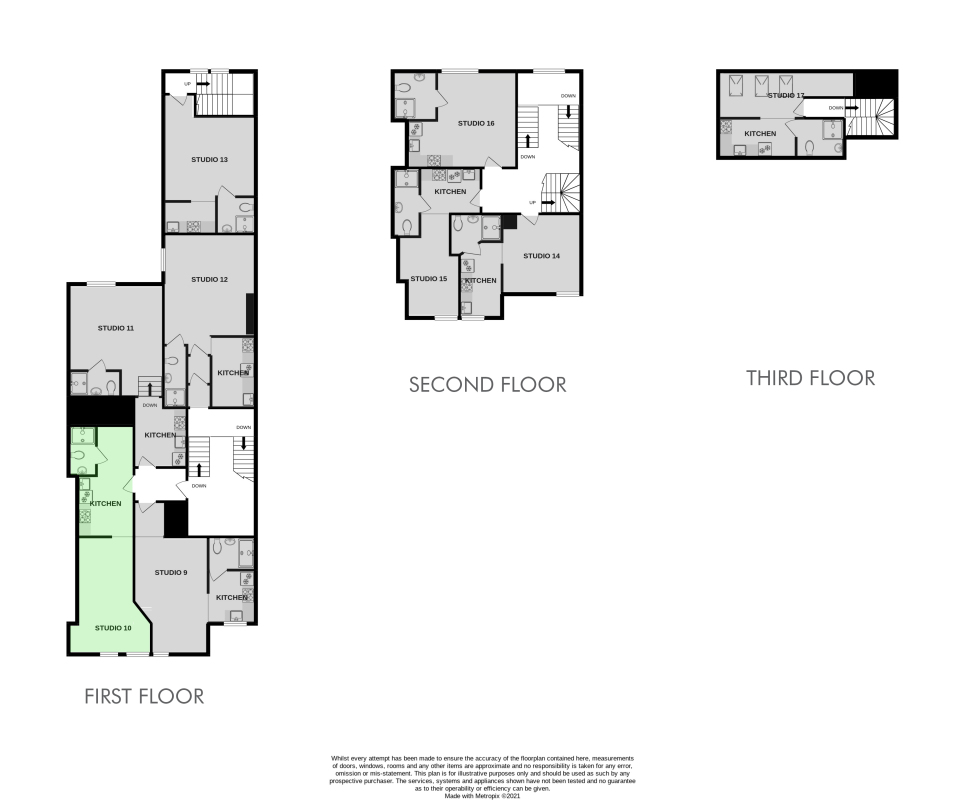 Flat 10, 160 Upper New Walk, Flat 10, 160 Upper New Walk, Leicester floorplan
