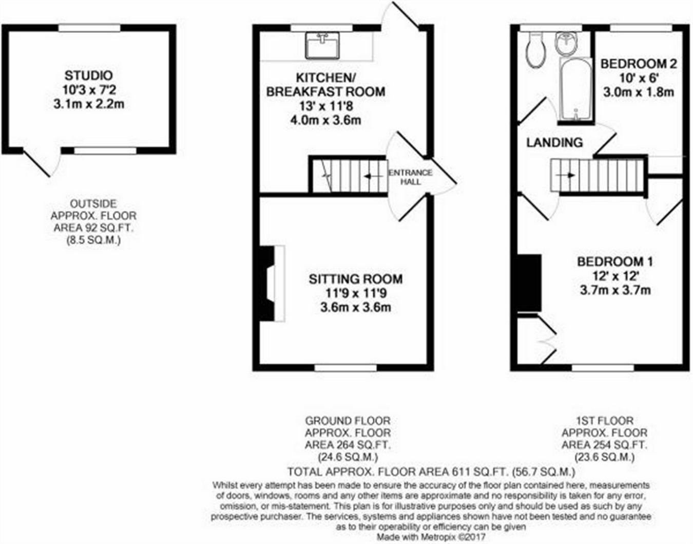 2 Bedrooms End terrace house for sale in Main Road, Sundridge, Sevenoaks, Kent TN14