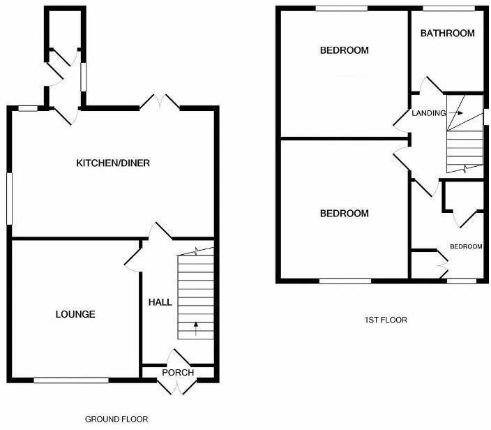 76, Edinburgh Road, Congleton floorplan