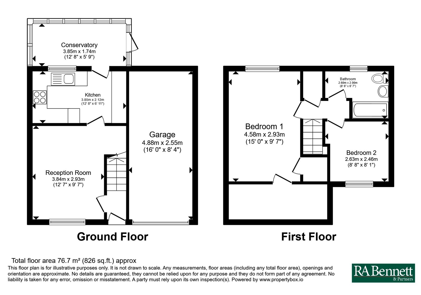 Clover Close, Warwickshire floorplan