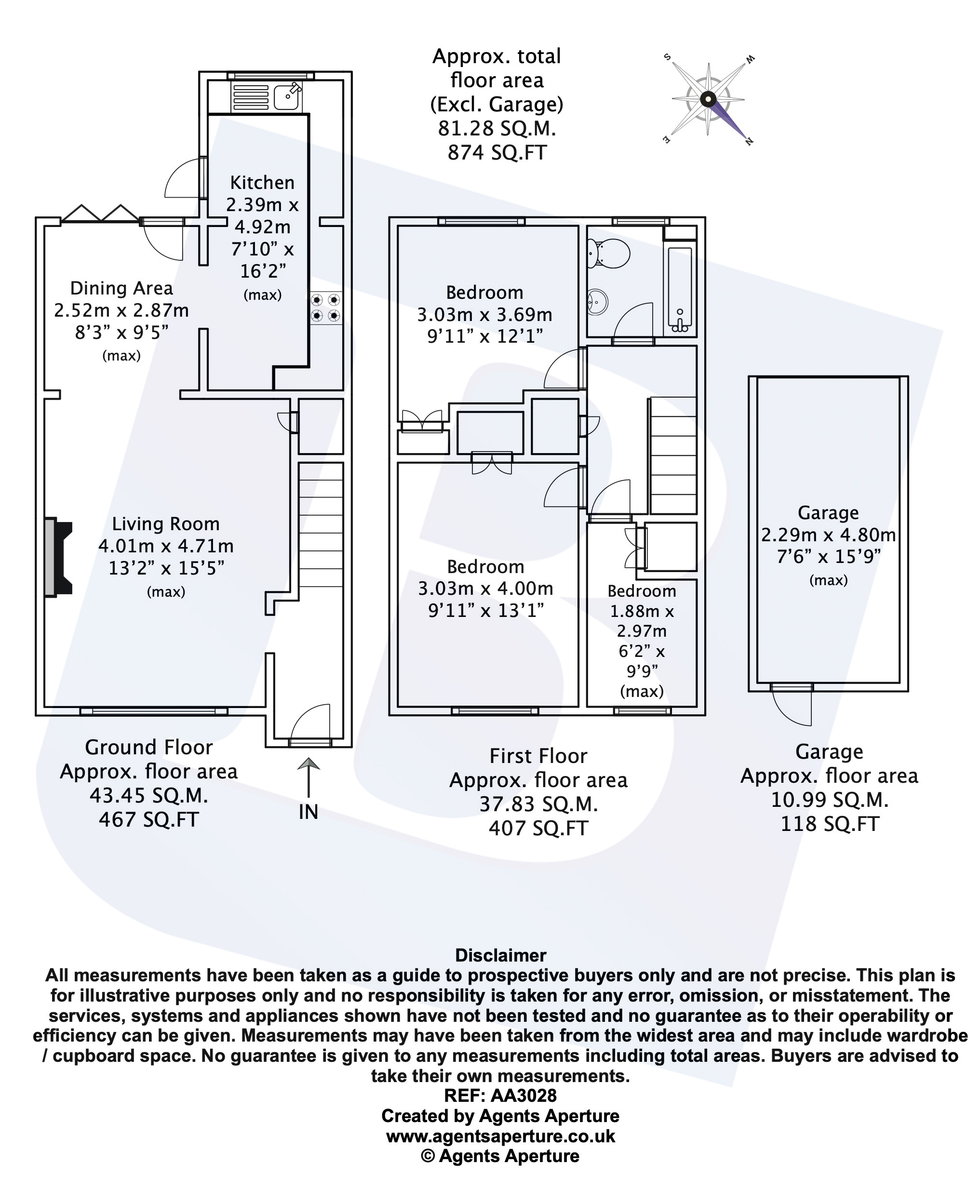 3 Bedrooms Terraced house for sale in Cherrywood Drive, Northfleet, Gravesend, Kent DA11