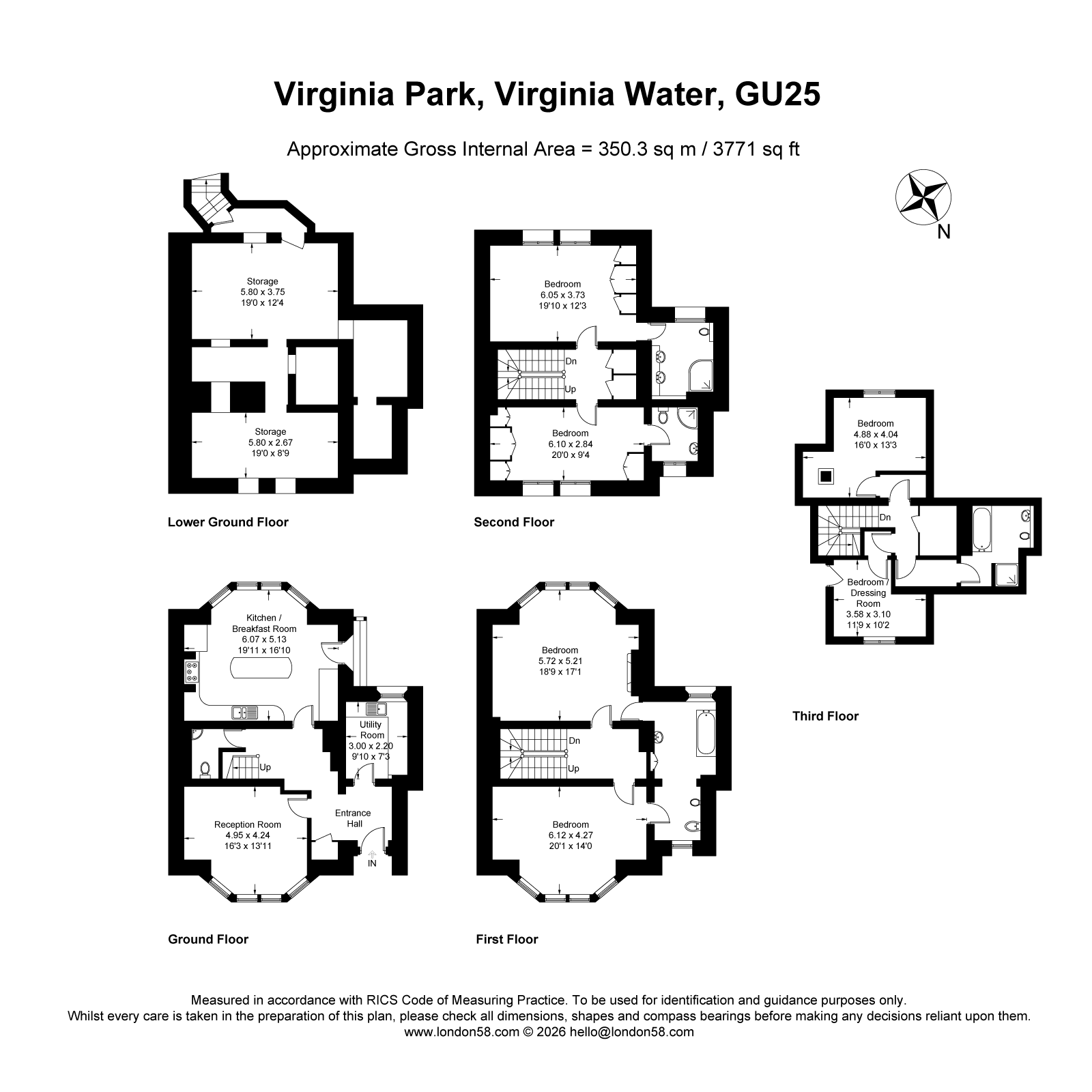 Crossland, 21, Holloway Drive, Virginia Water floorplan