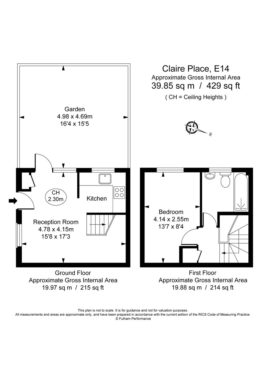 1 Bedrooms Flat to rent in Claire Place, London E14