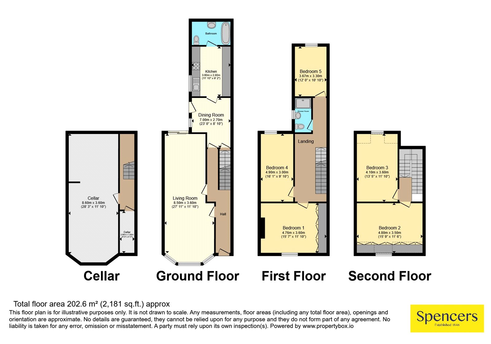 100, St. Peters Road, Leicestershire floorplan