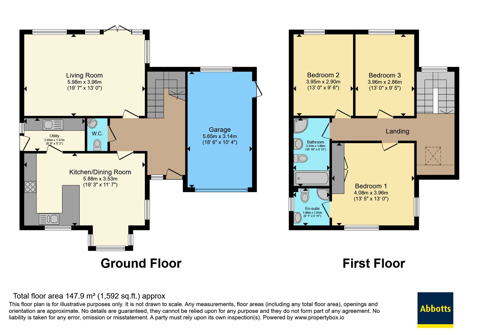 2, Redwood Gardens, Ely floorplan