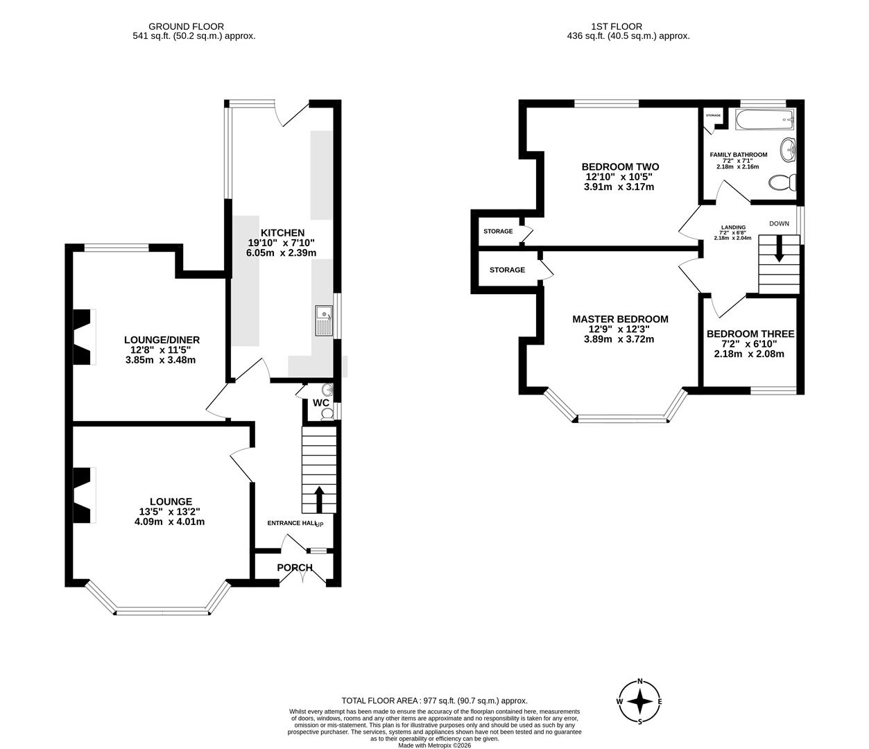 Westgate, Leyland floorplan