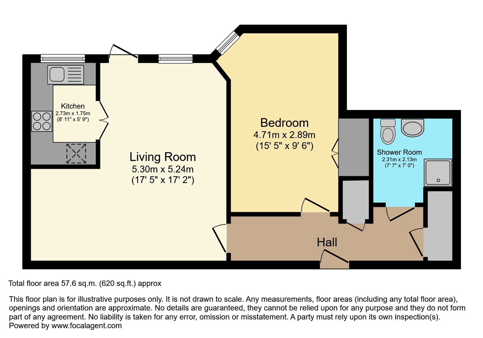 8, Gracewell Court, Hall Green floorplan