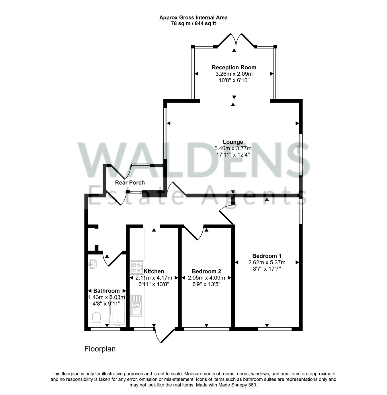 18a, Lower Farm Road, Bedford floorplan