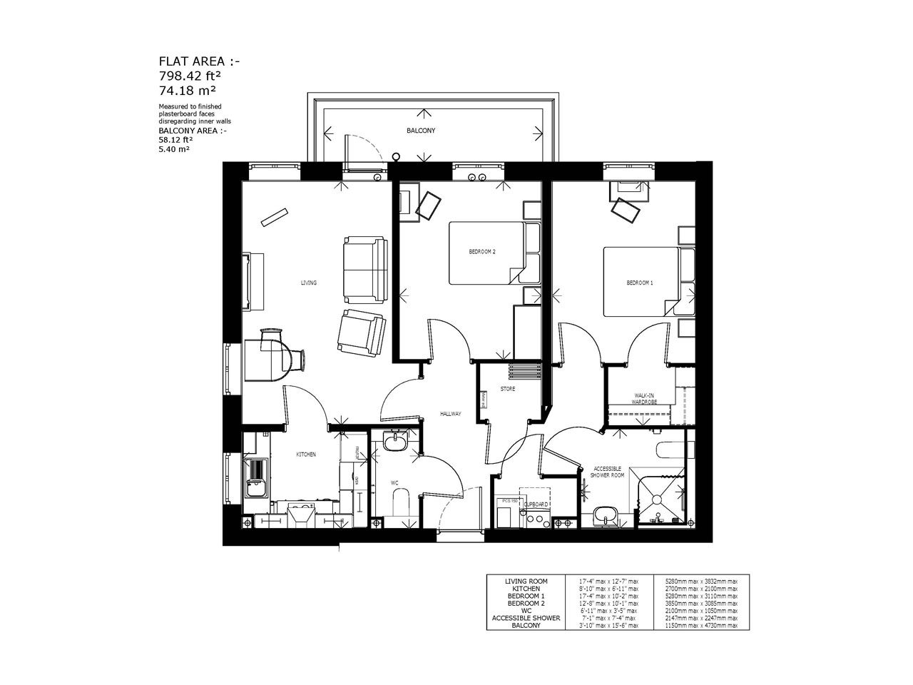 2 Bedrooms Flat for sale in Bath Road, Devizes SN10