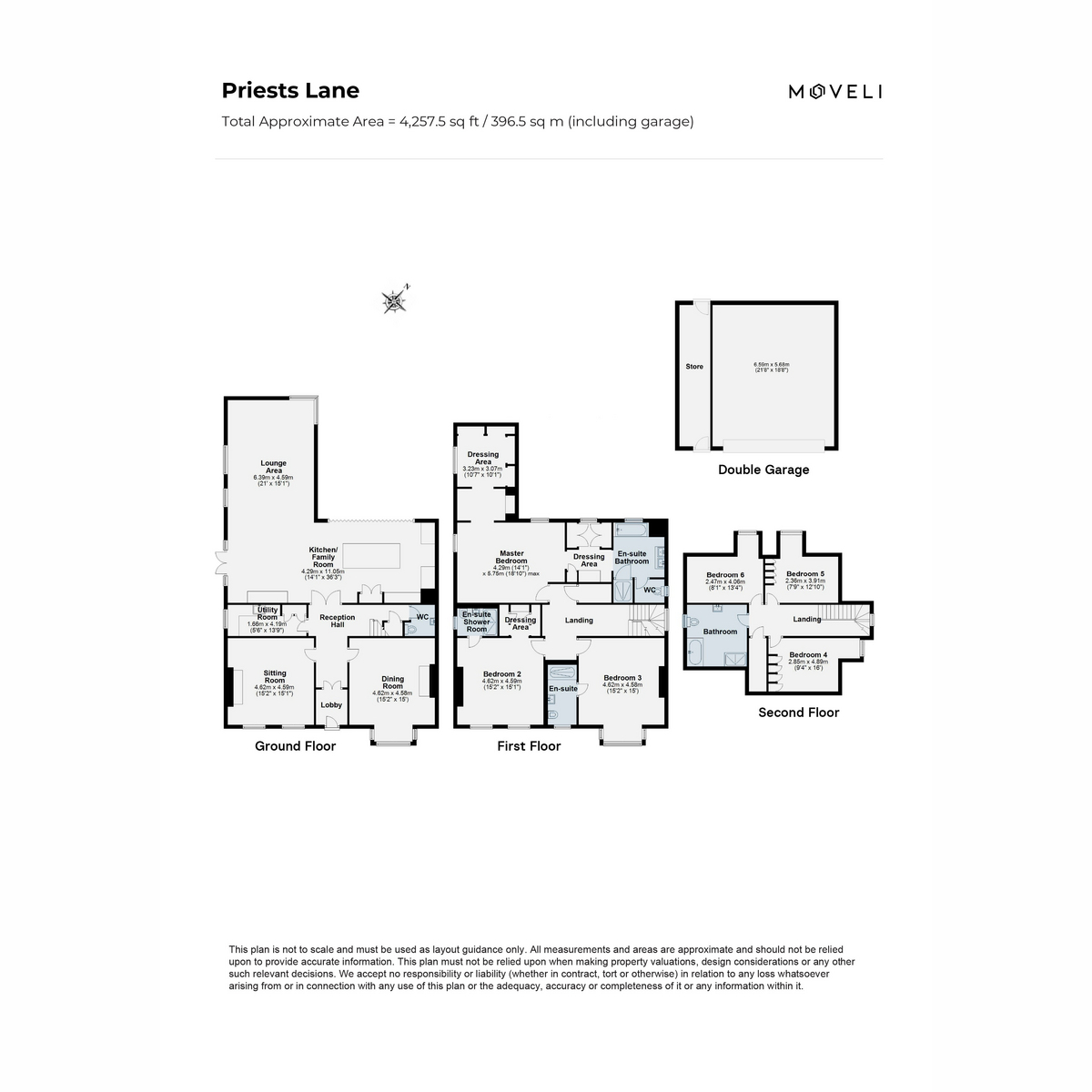 74, Priests Lane, Brentwood floorplan