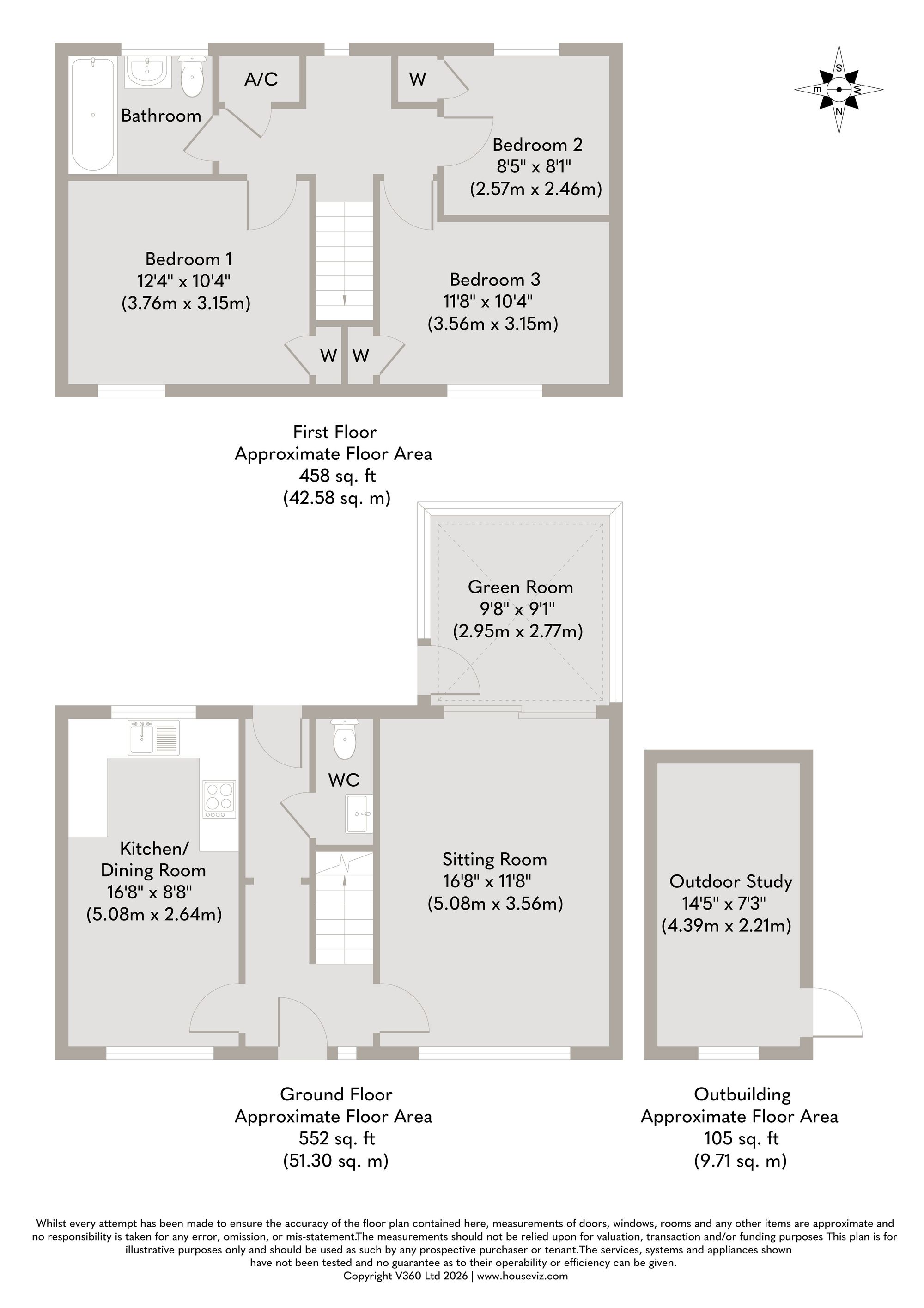 9 Templewood Lane, Holt floorplan