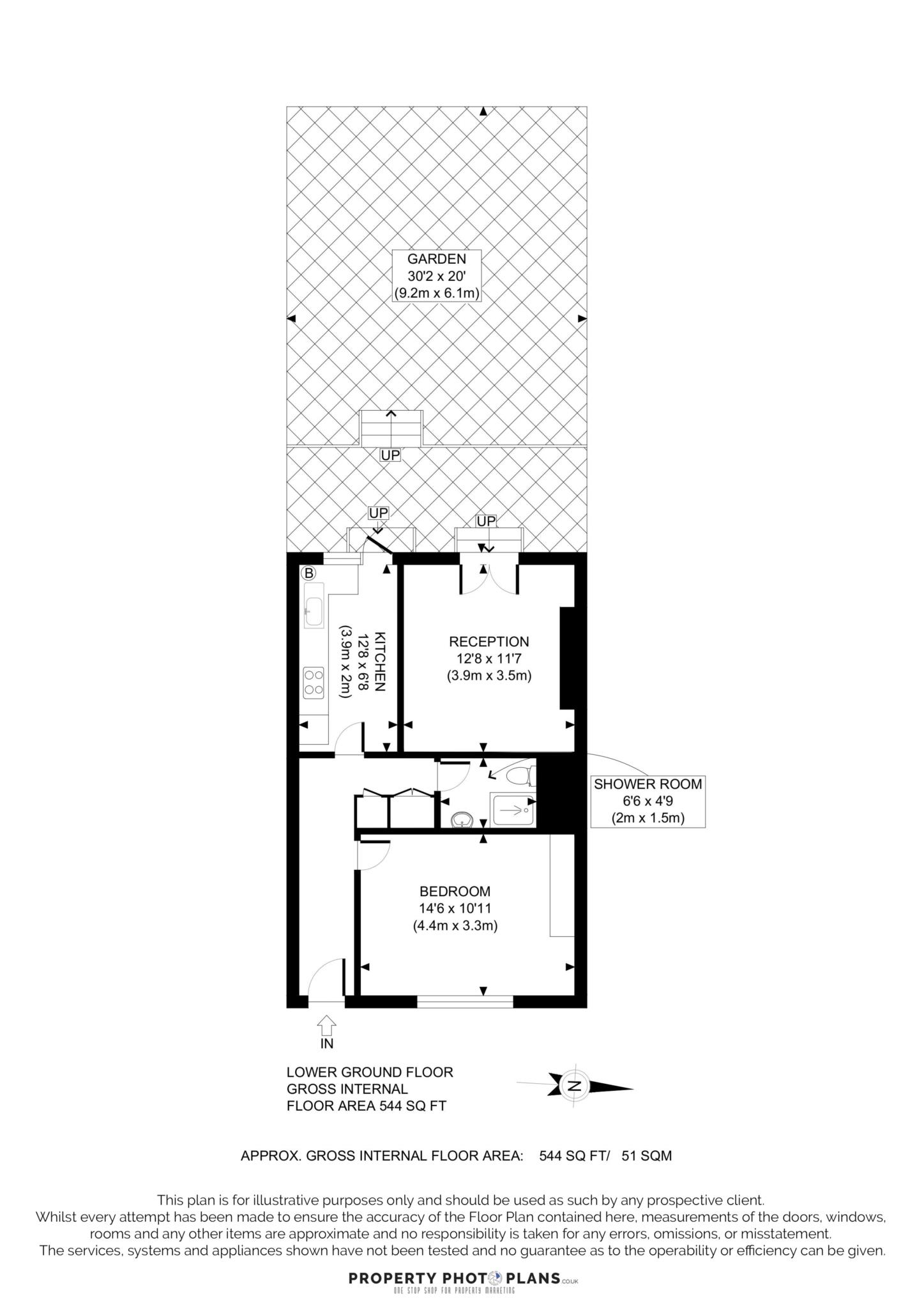 Coningham Road, London floorplan