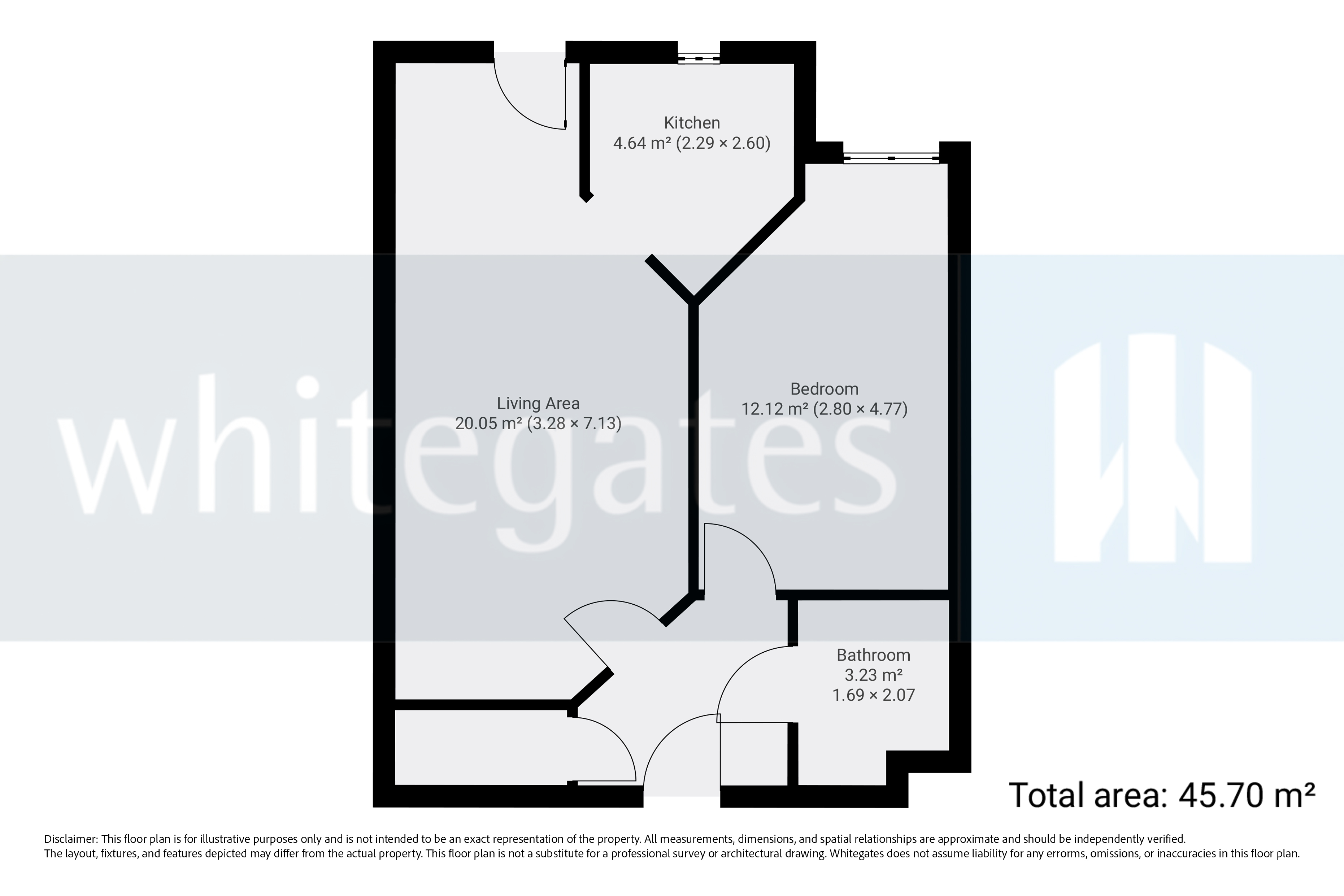 Flat 7, Turners Court, 59, Halewood Road, Merseyside floorplan