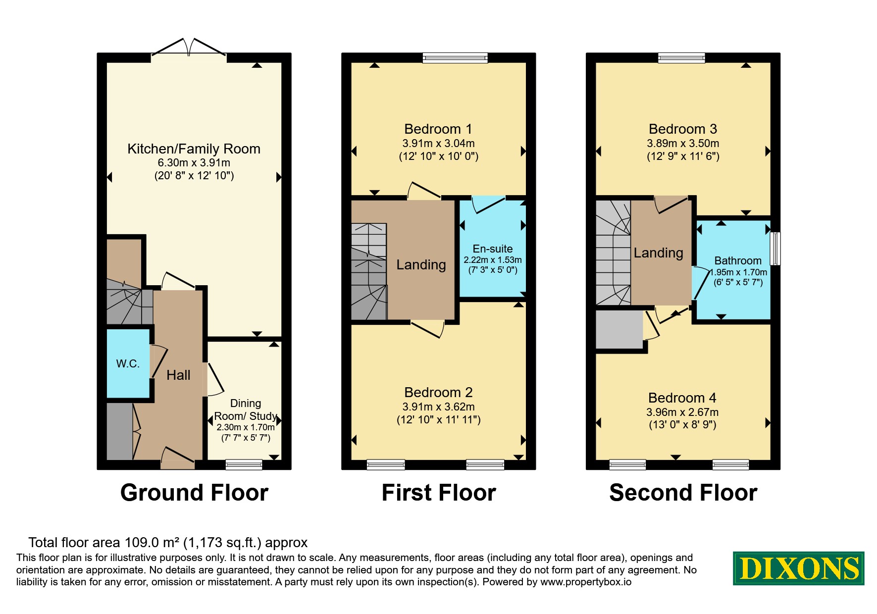38, Mowbray Street, West Midlands floorplan