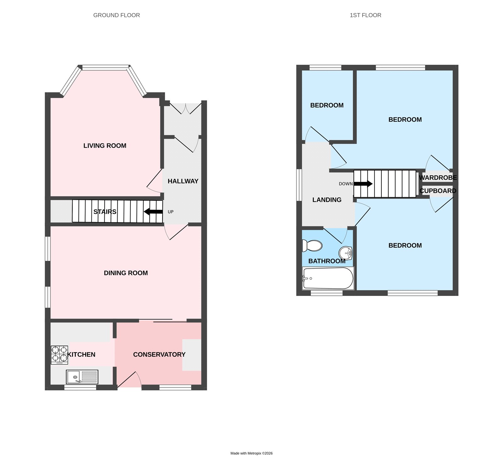 91, Sundorne Road, Shrewsbury floorplan