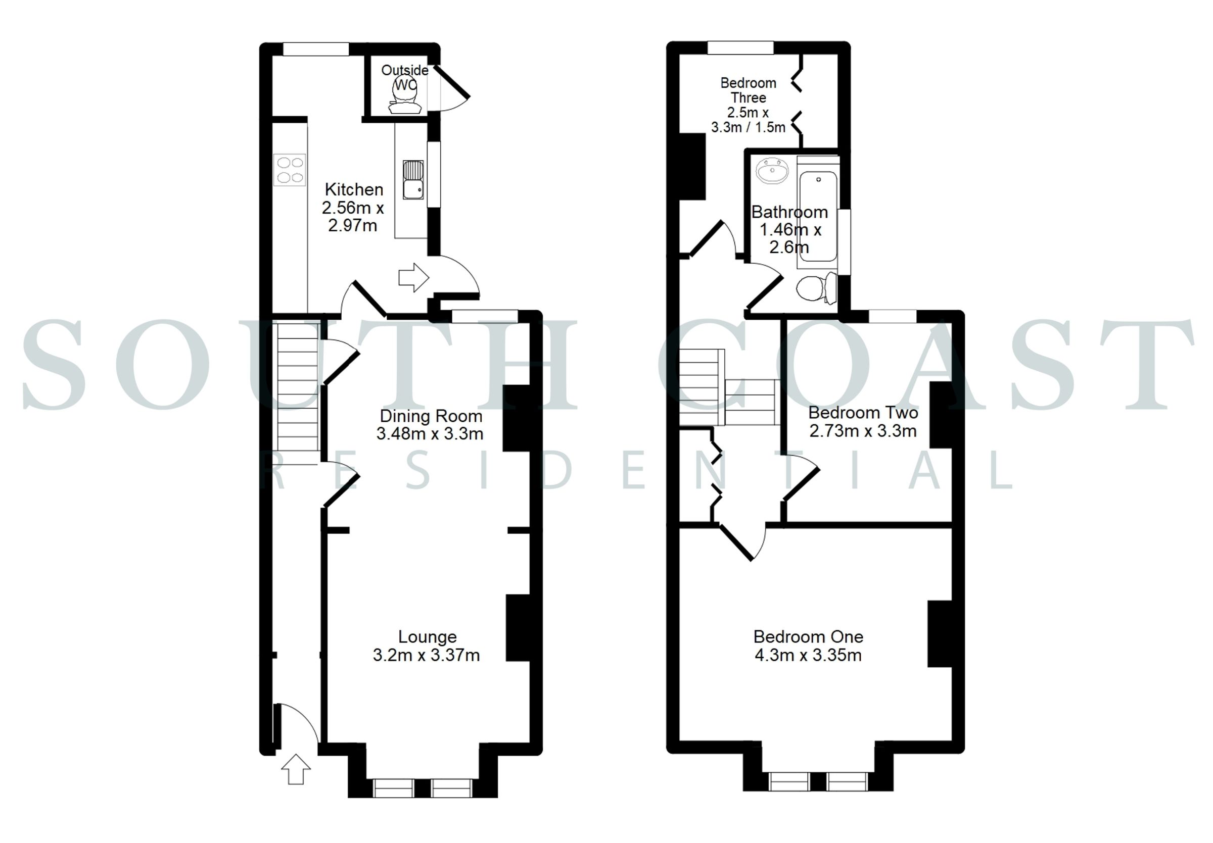 37 Brighton Road, Newhaven floorplan