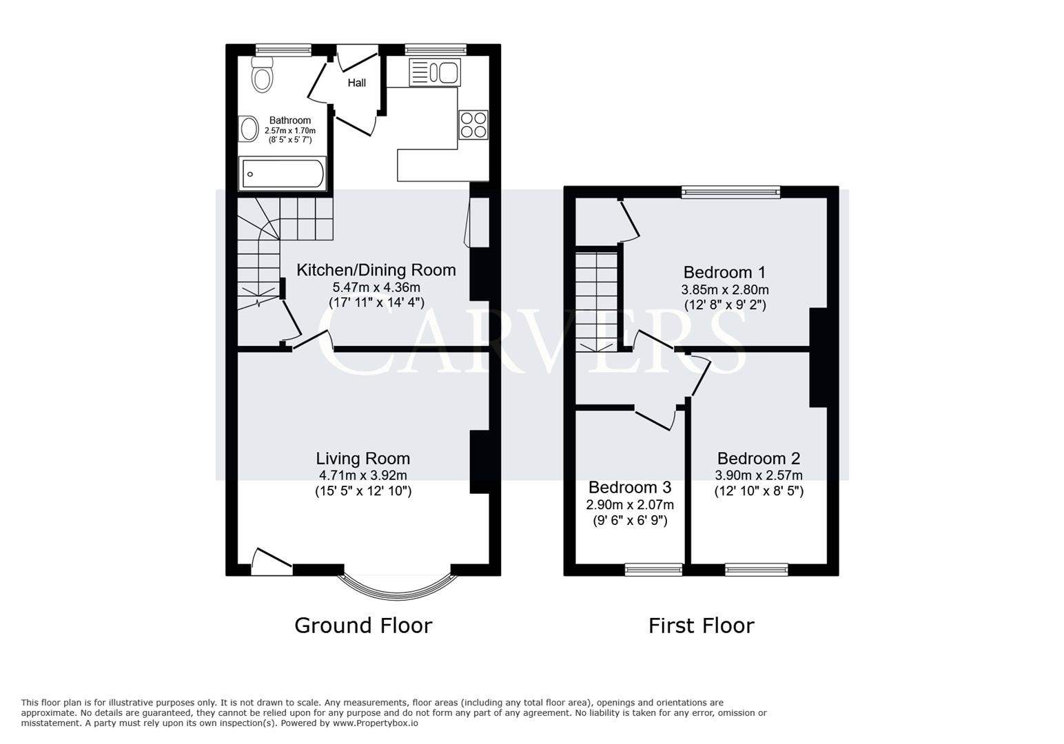 5 Station Cottages, Gatherley Road, Richmond floorplan