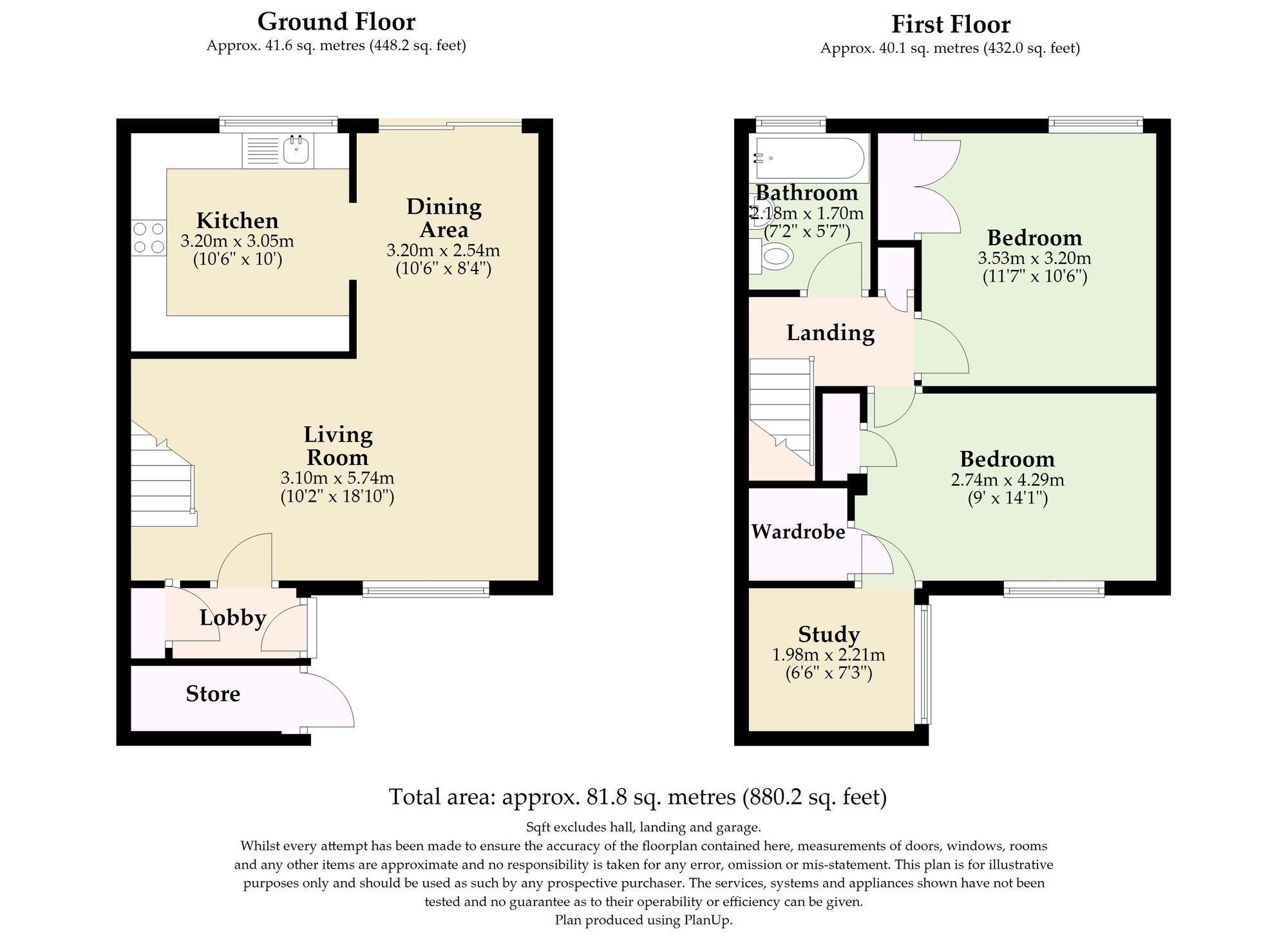 36 Lincoln Avenue, Saxmundham floorplan