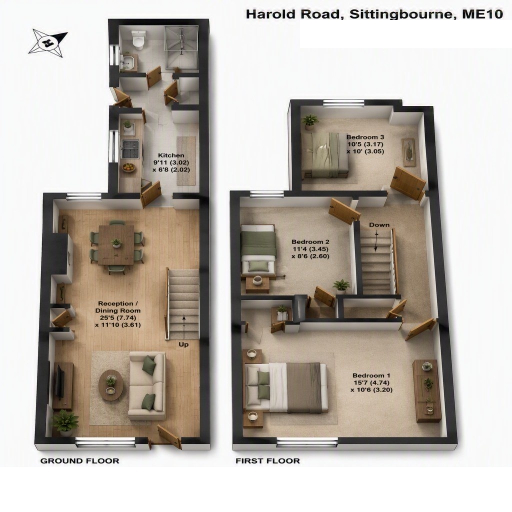 27, Sittingbourne floorplan