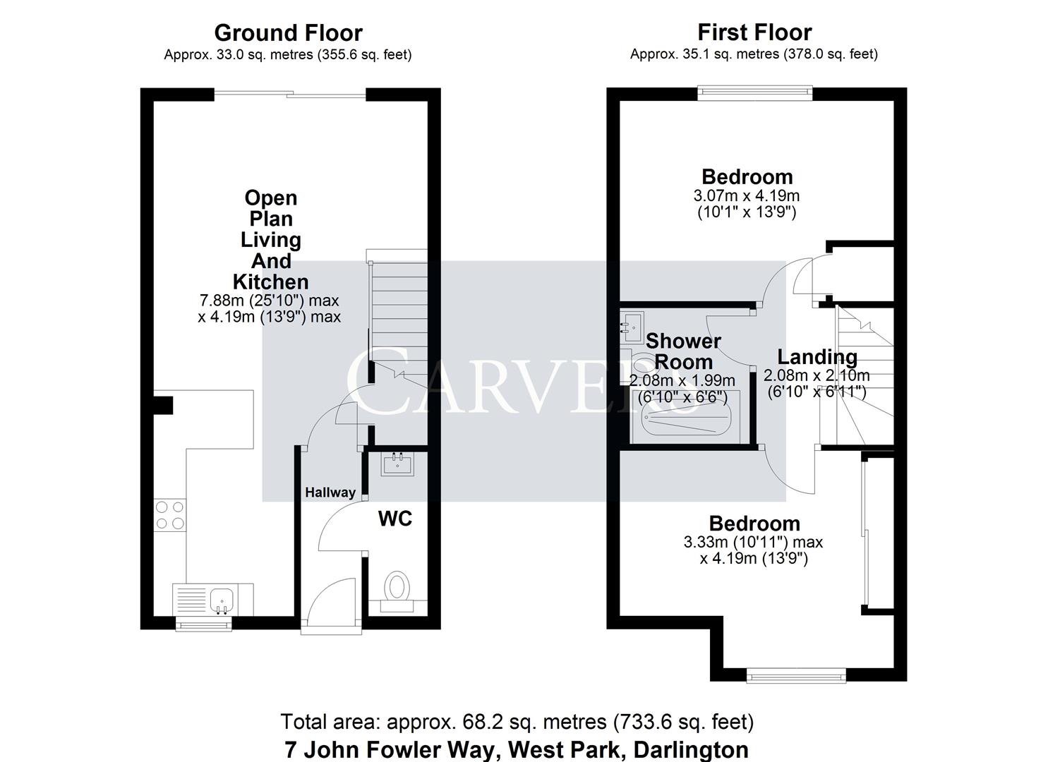 7, John Fowler Way, Darlington floorplan