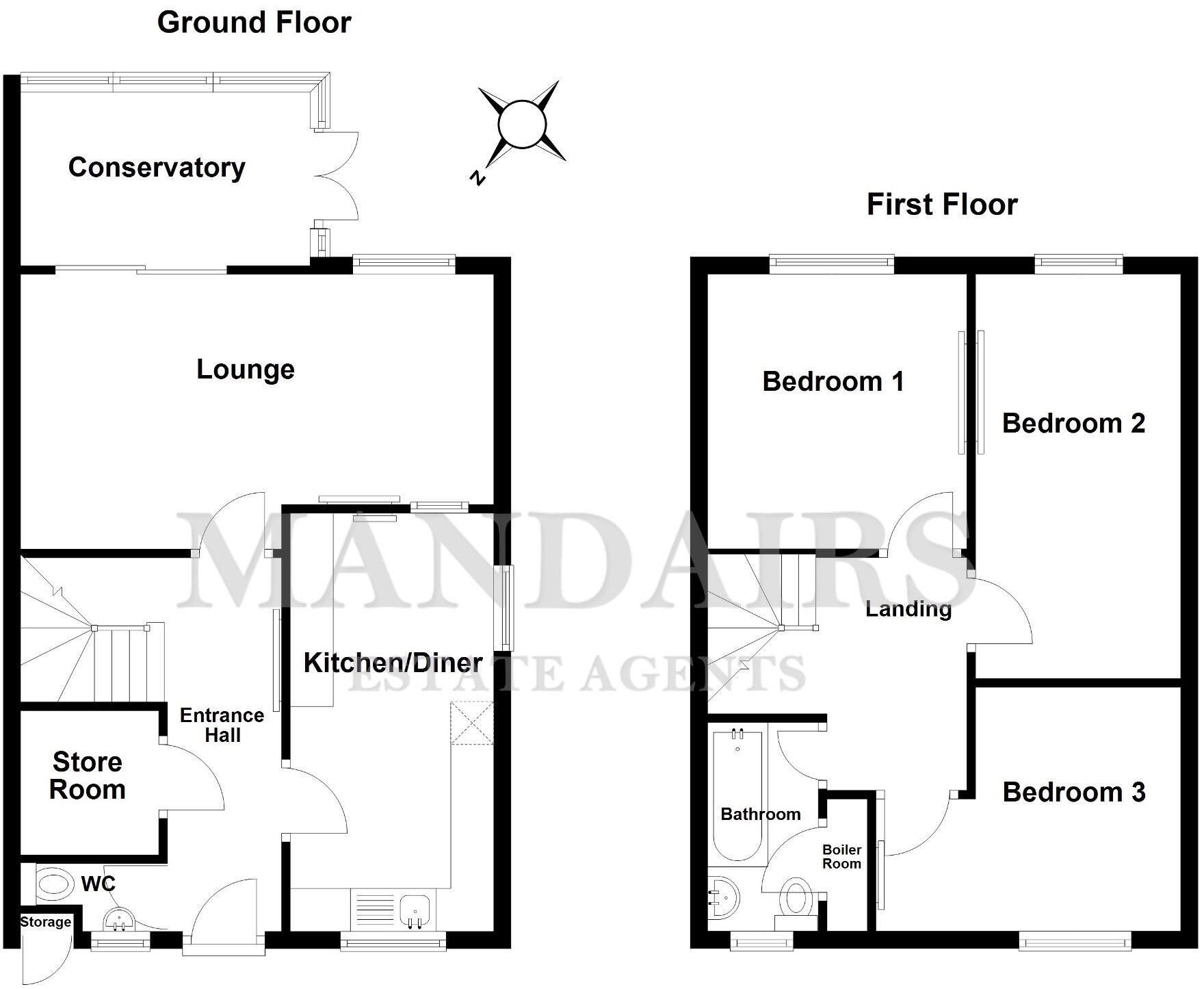 7, Holdfield, Peterborough floorplan