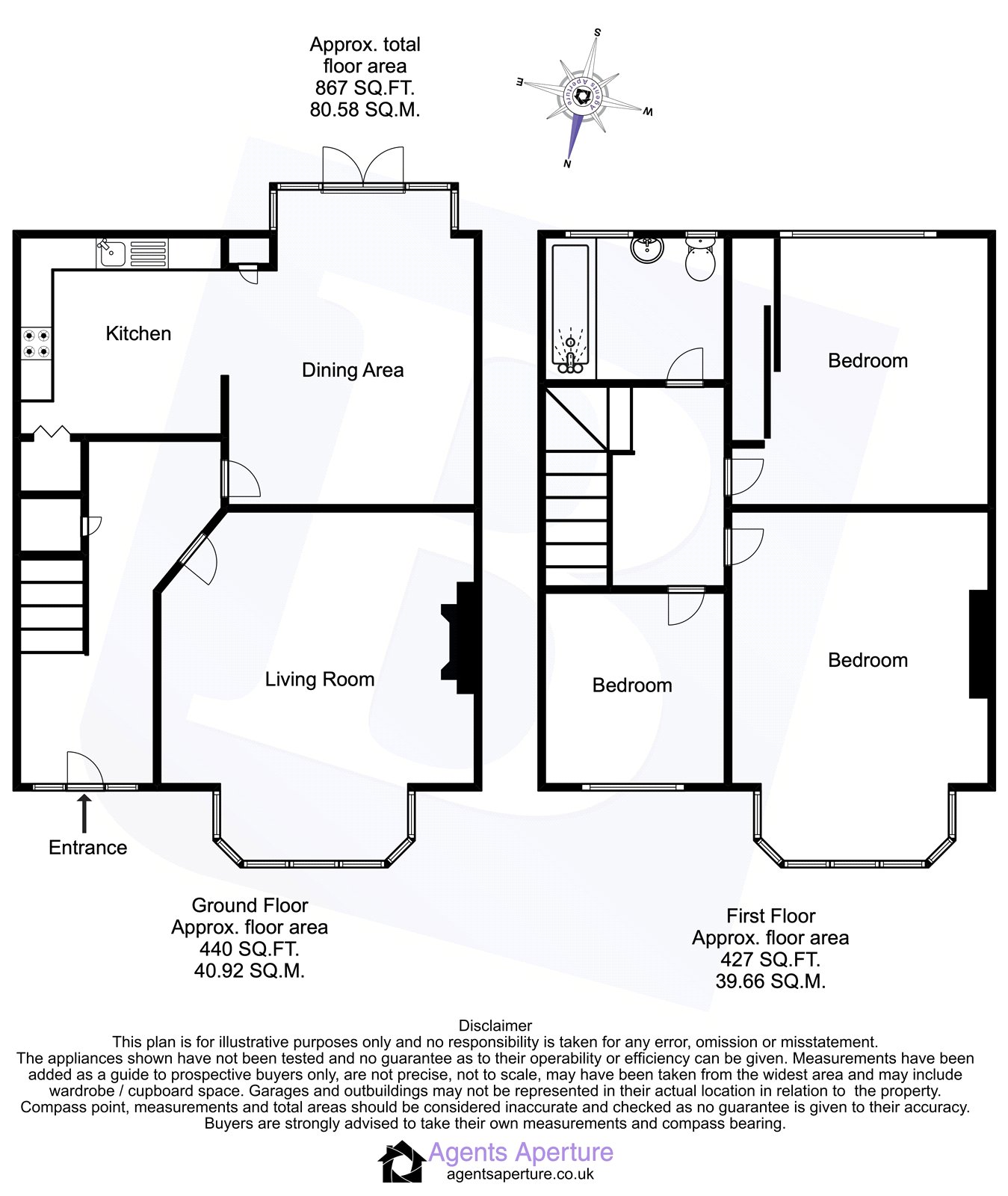 9, Gloucester Road, Romford floorplan