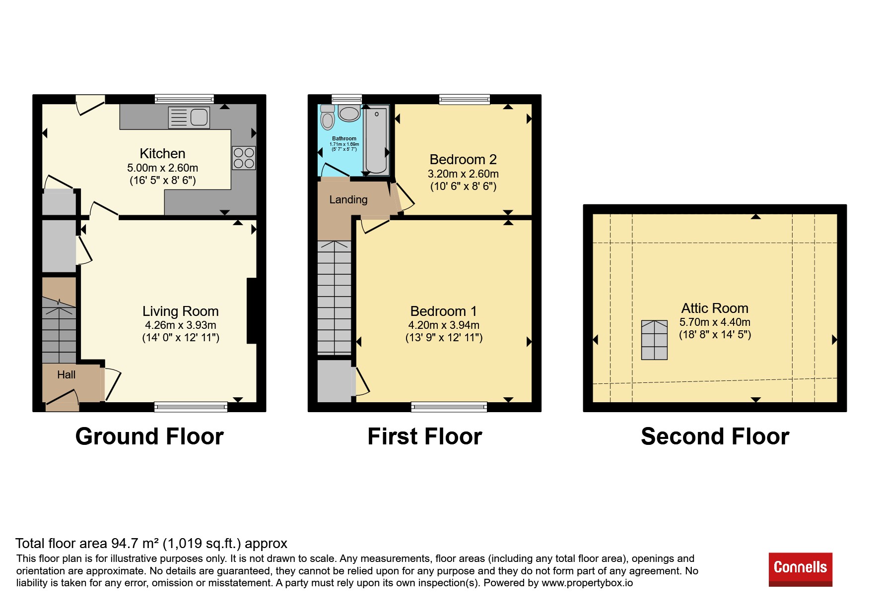 73, Lawrence Saunders Road, Coventry floorplan