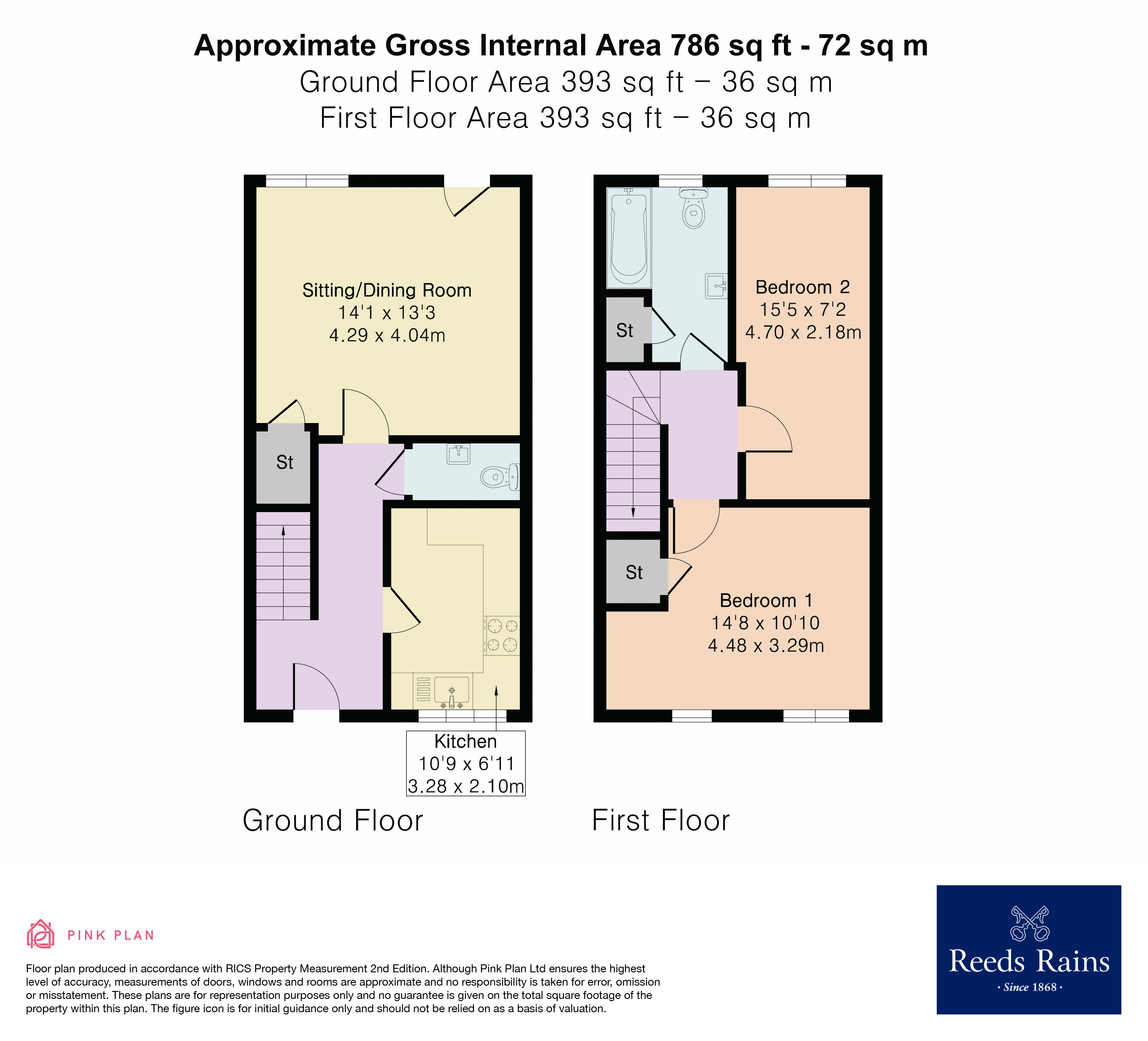 21, Harris Way, Warwickshire floorplan