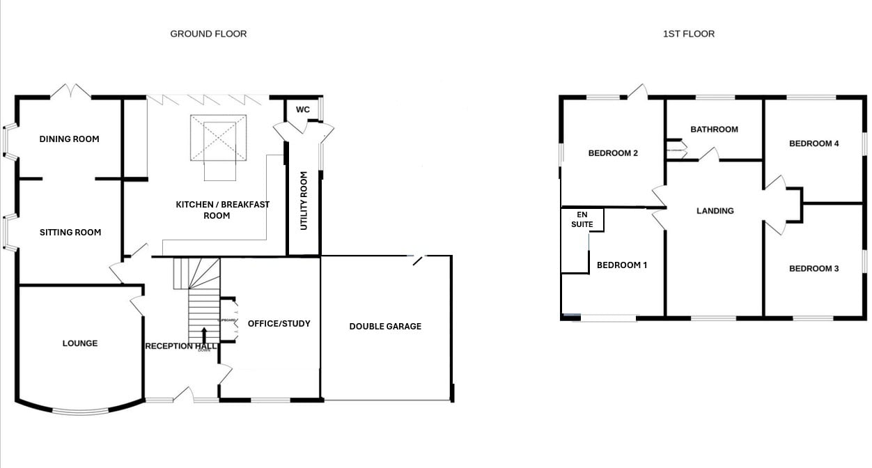 1 Park Lane, Cowplain, Waterlooville floorplan