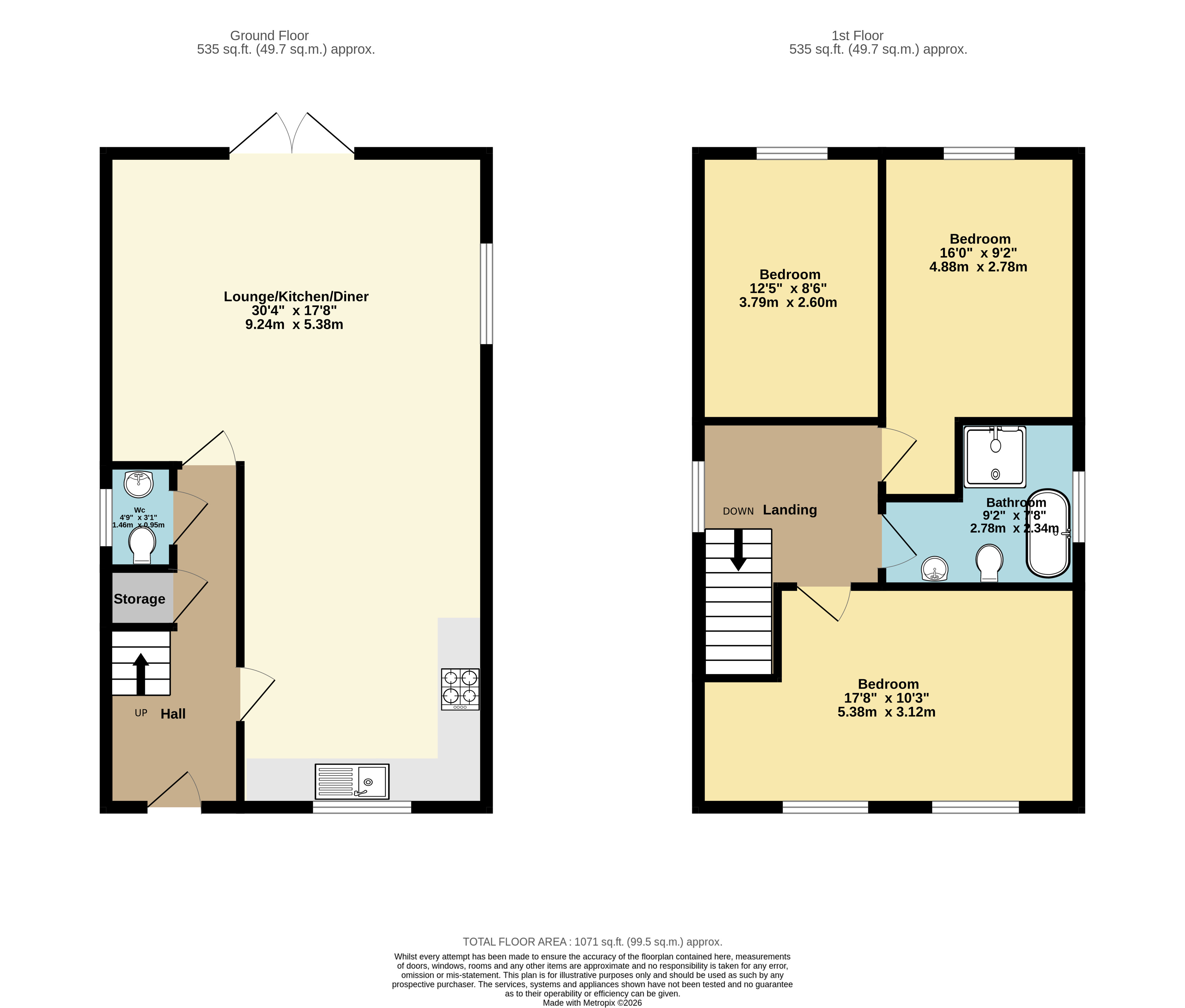 127, St. Andrews Road, Bristol floorplan