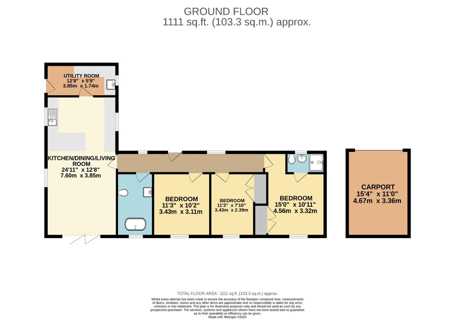 3, Glebe Farm, Leighton Buzzard floorplan
