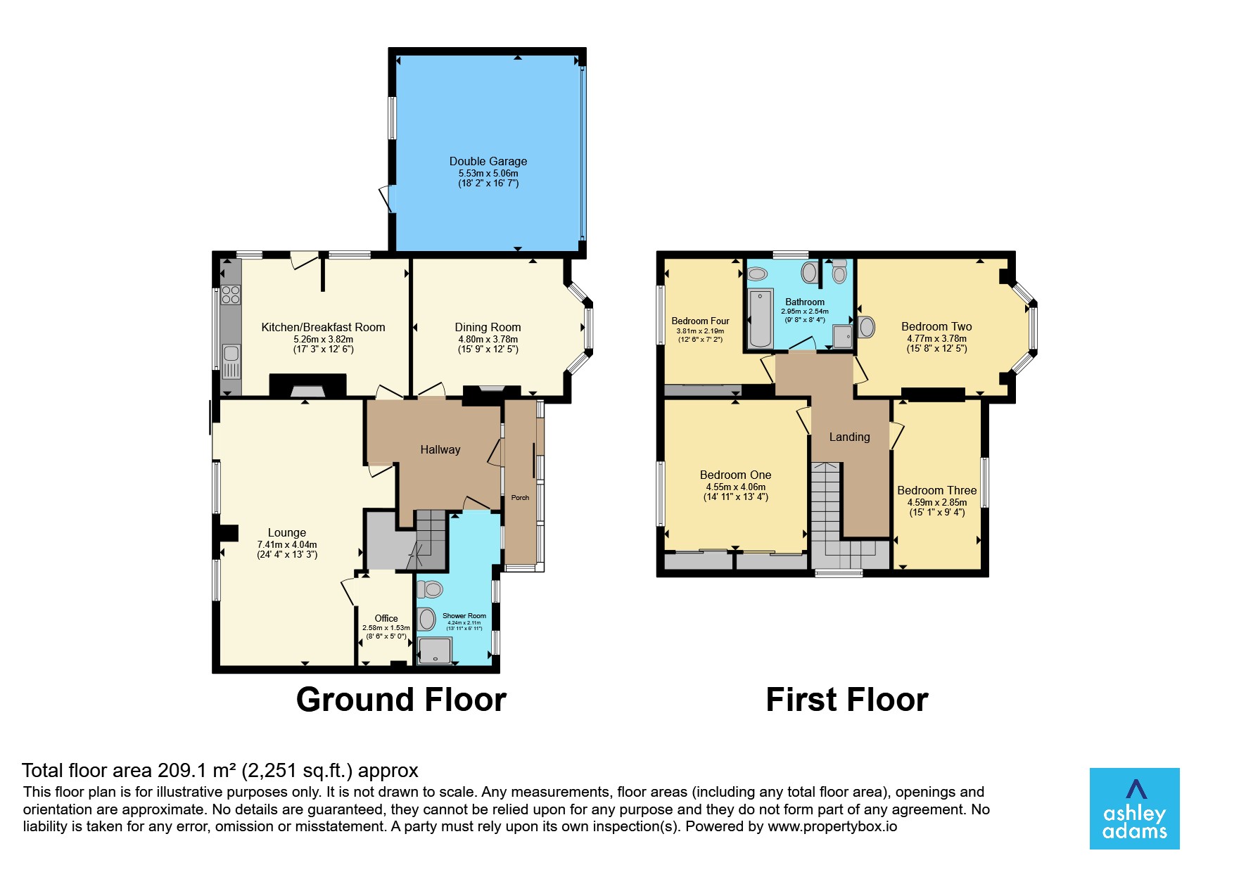 7, Louvain Road, Derby floorplan