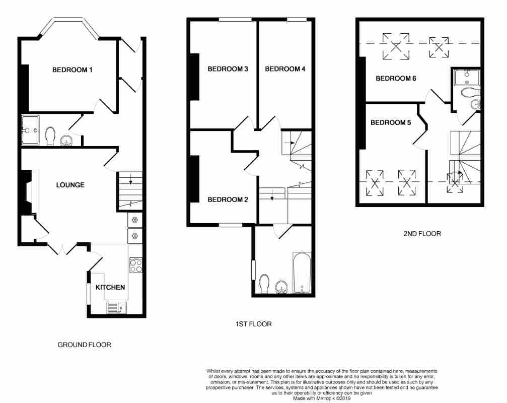 51, Warwick Street, Newcastle floorplan