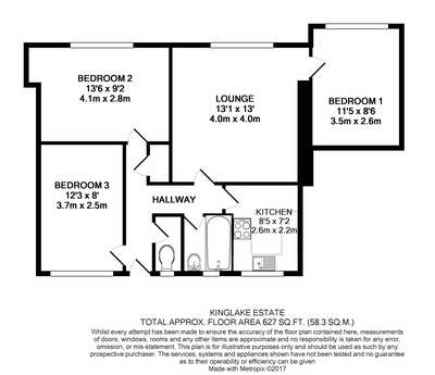 3 Bedrooms Flat for sale in Kinglake Estate, London SE17