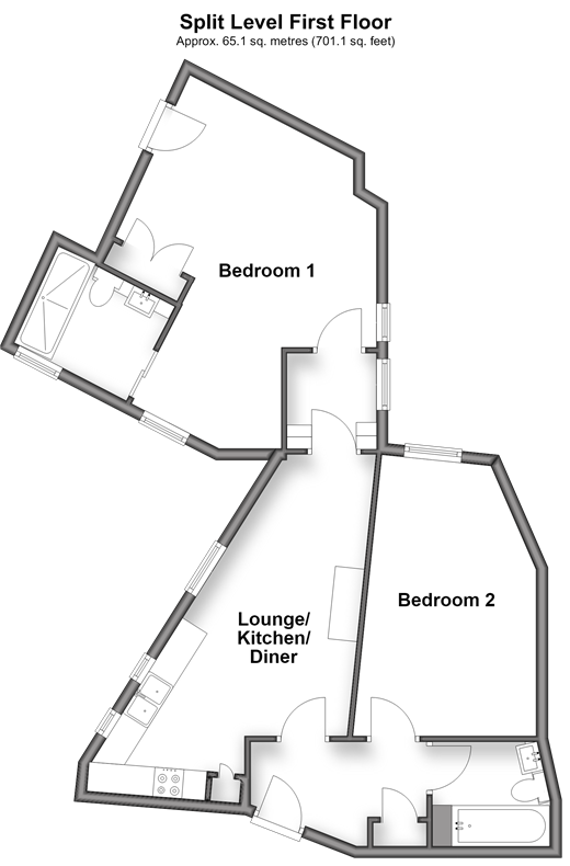 Market Lane, Lewes floorplan