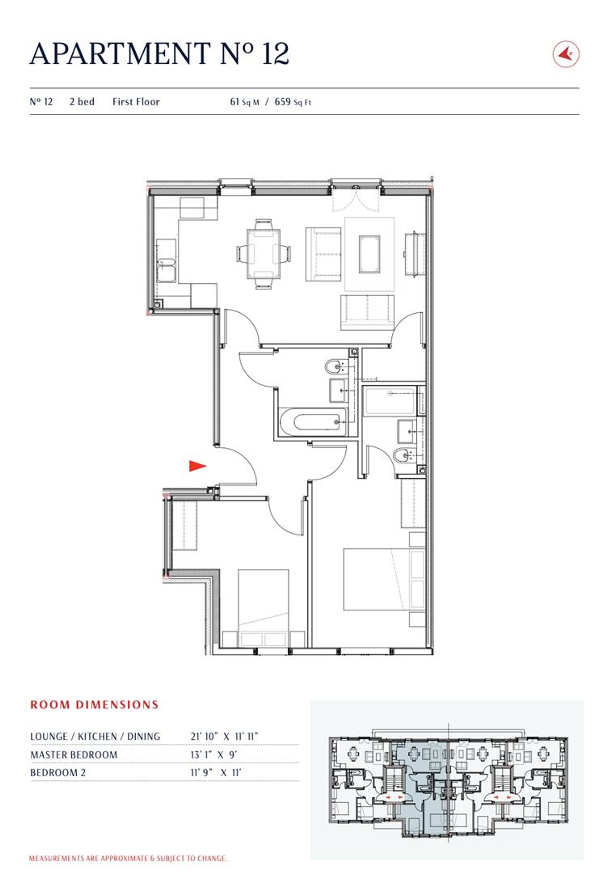 Plot 12 Saltmarsh Place, Maldon floorplan