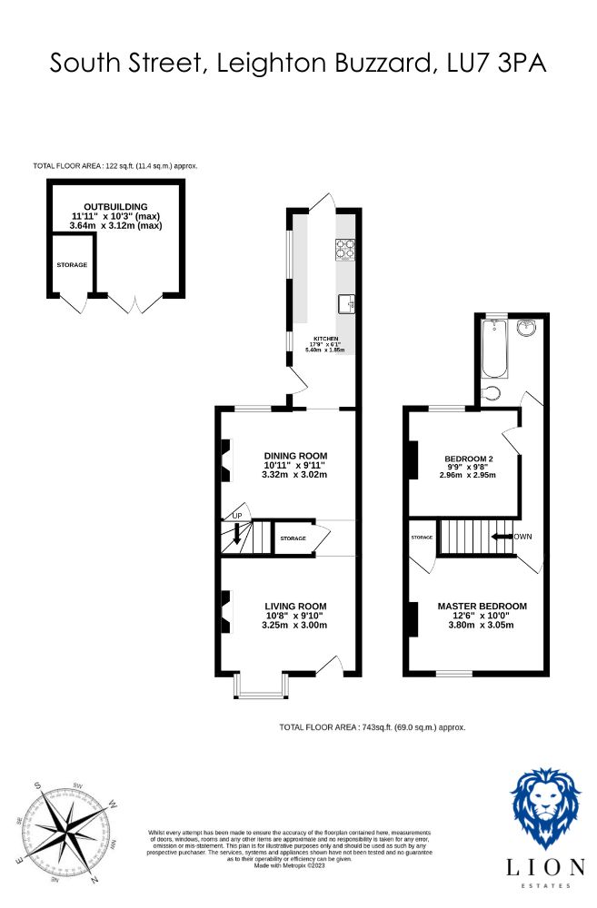 South Street, Leighton Buzzard, Bedfordshire LU7, 2 bedroom terraced
