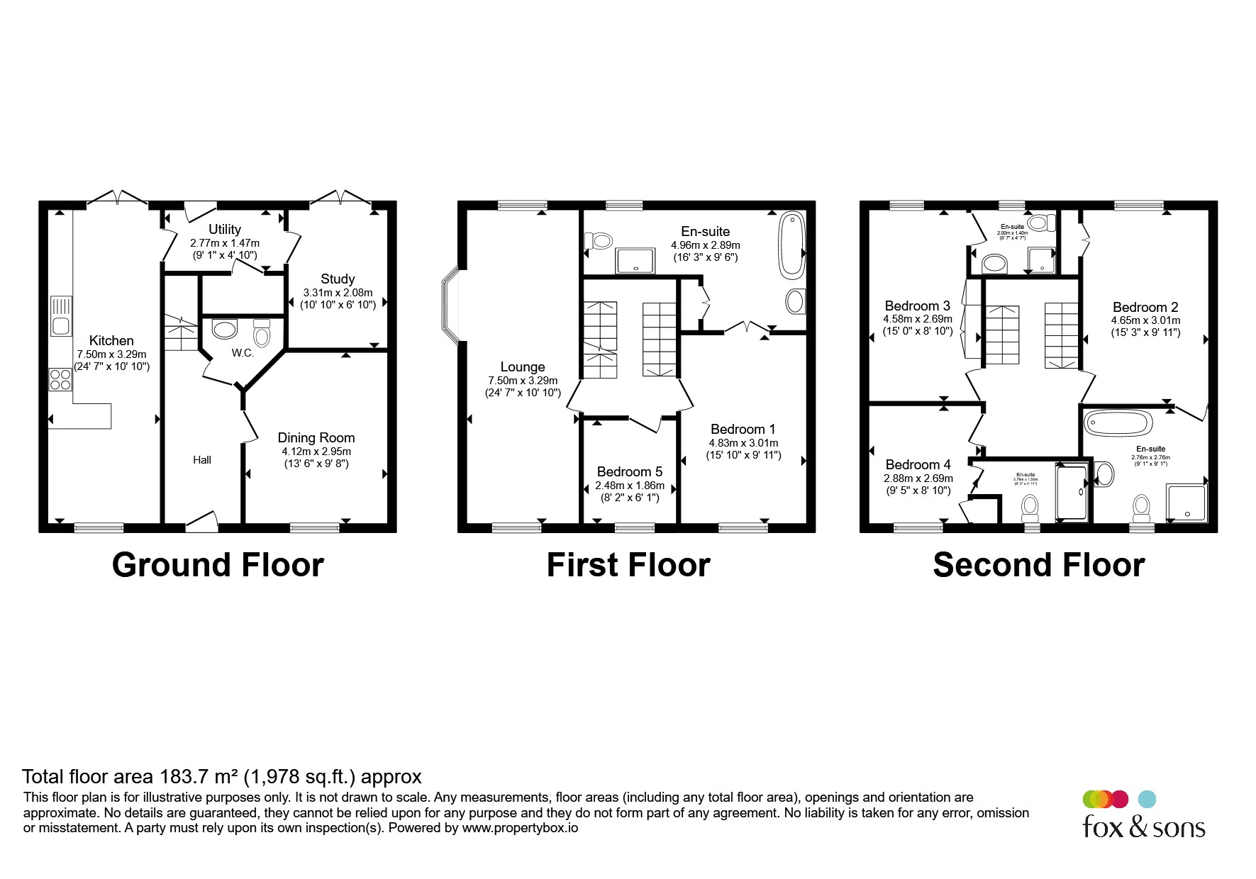 3, Jamaica Way, EASTBOURNE floorplan