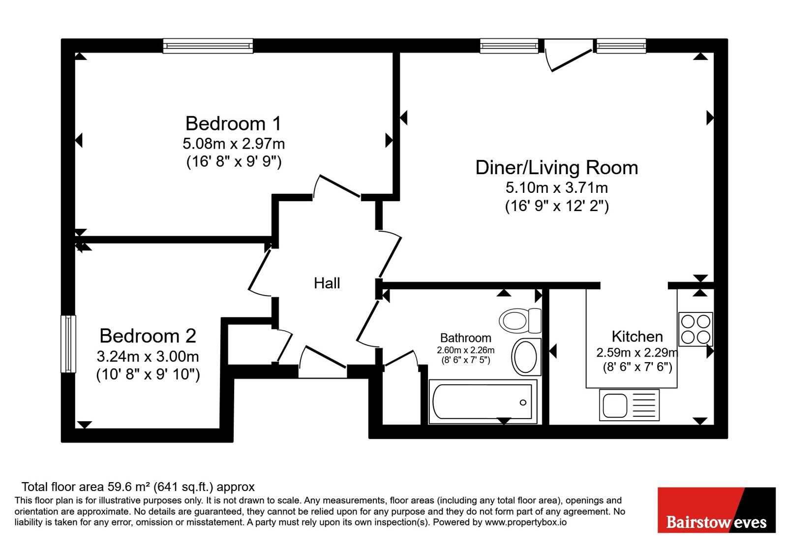 20 Tarling Street, London floorplan
